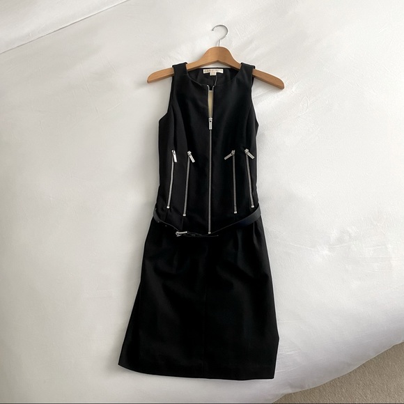 MICHAEL Michael Kors Dresses & Skirts - Michael Kors Black Zipper Sheath Dress